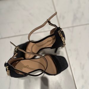 Brand new black high heels